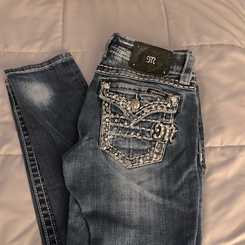 Miss Me  Skinny jeans size 26
